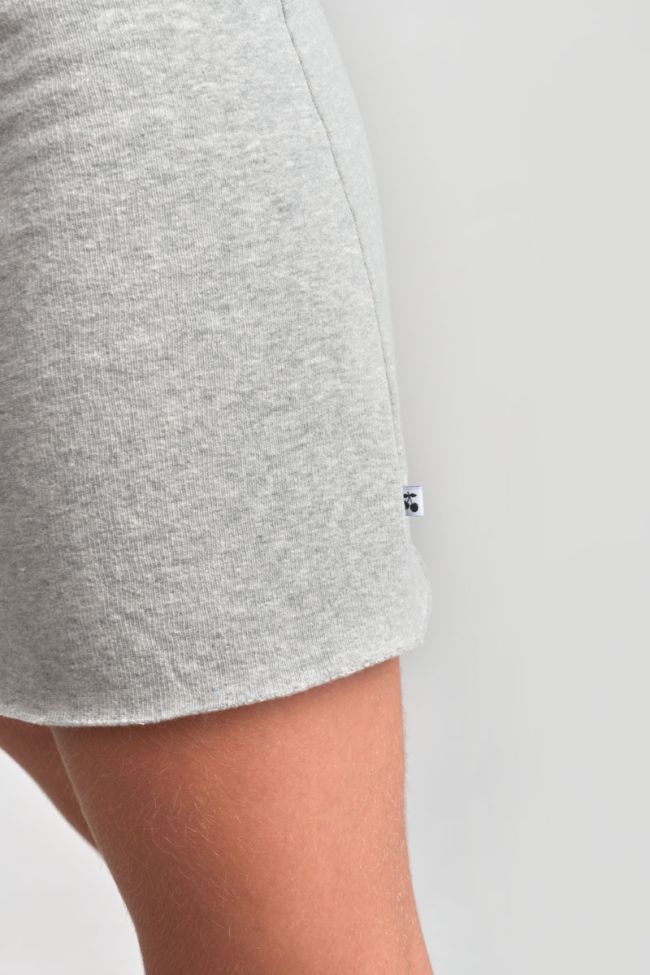Grey marl Lenkagi short skirt