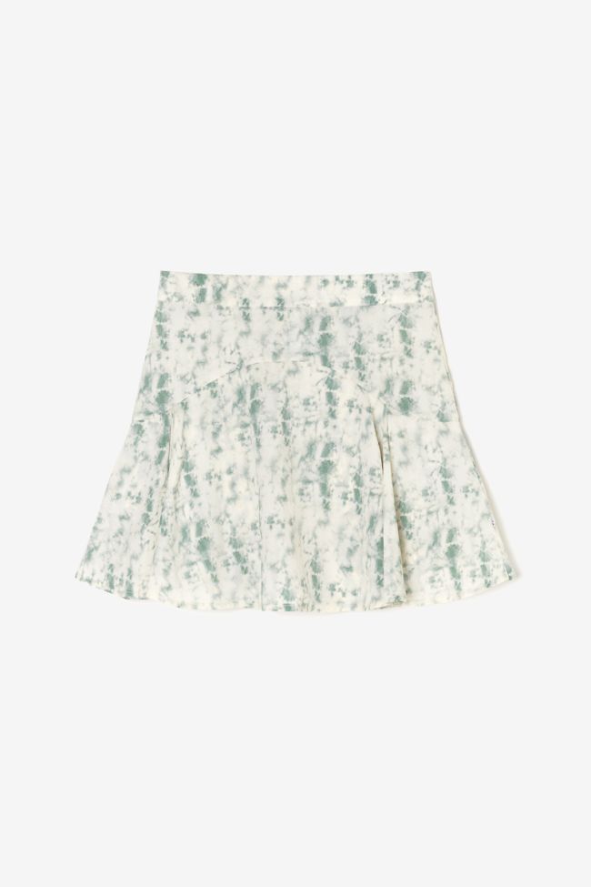 Merilgi skort with tie-dye pattern