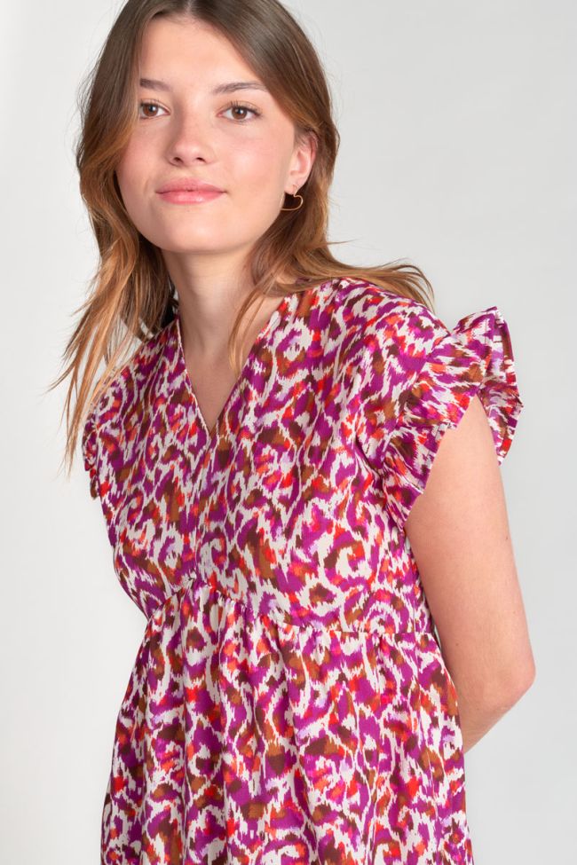 Ethnic print Minigi dress