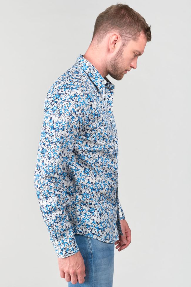 Blue floral Arias shirt