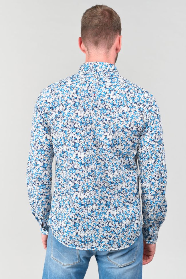 Blue floral Arias shirt