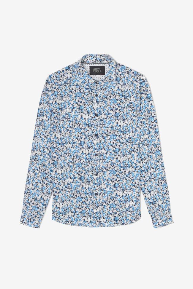 Blue floral Arias shirt
