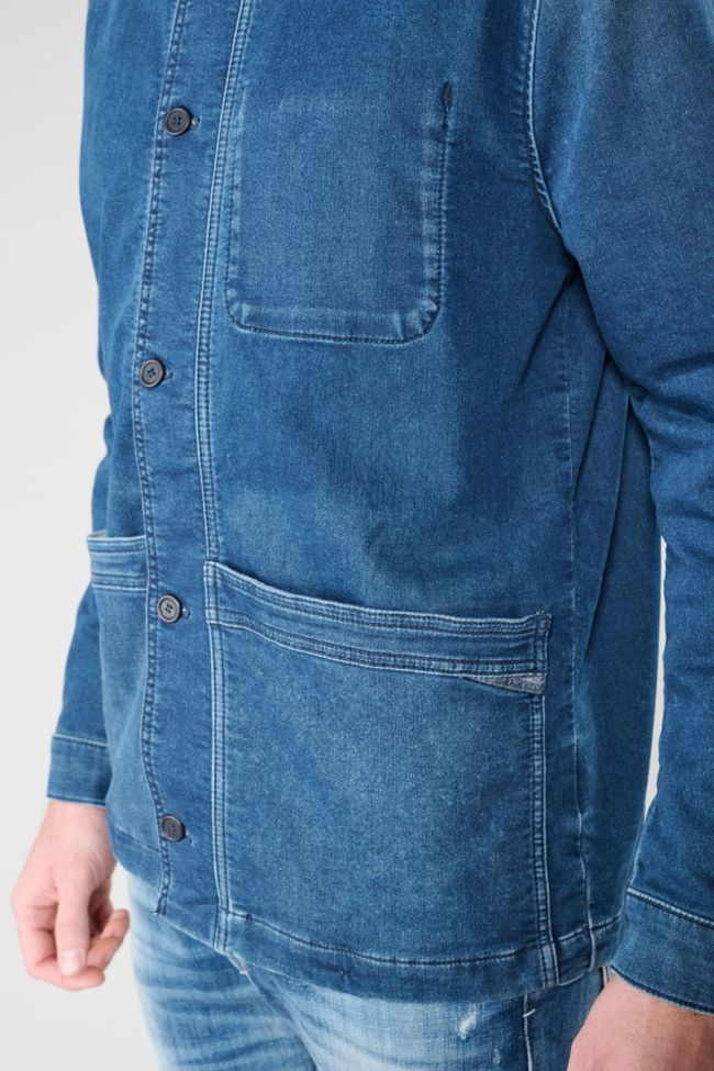 Faded blue denim Carvos jacket