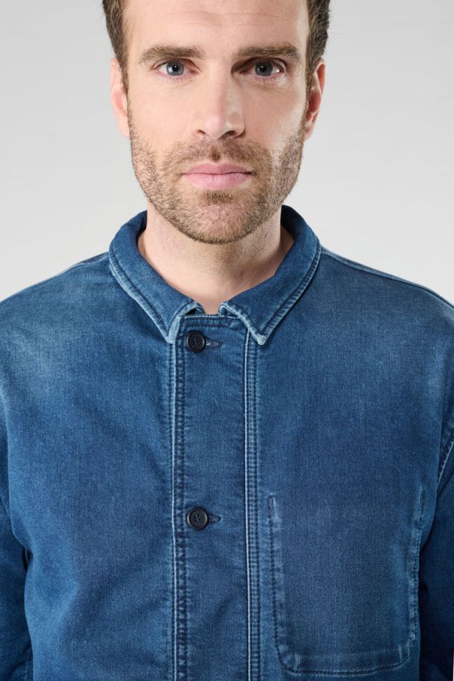 Faded blue denim Carvos jacket