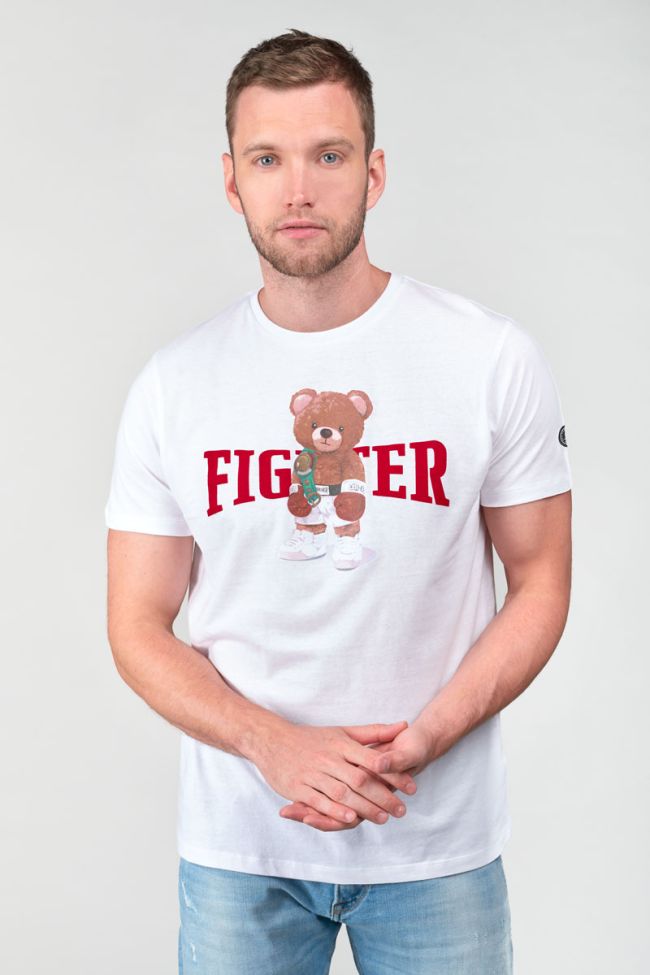 White printed Chedar t-shirt