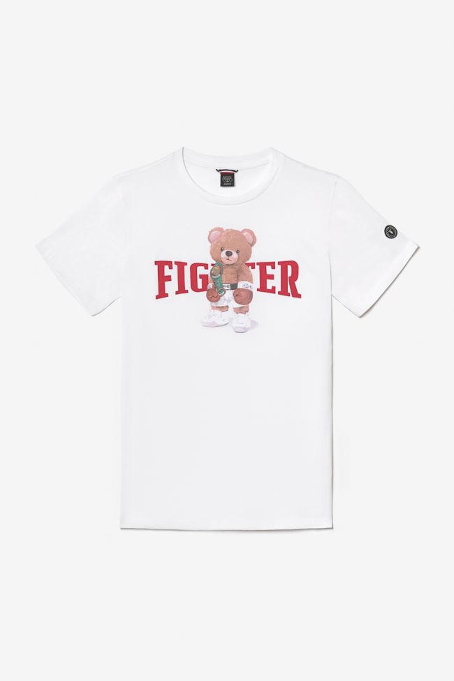 White printed Chedar t-shirt