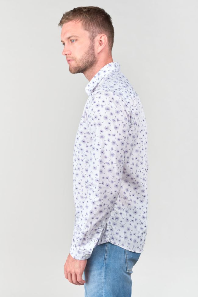 White patterned Dabis shirt