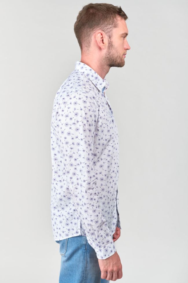 White patterned Dabis shirt