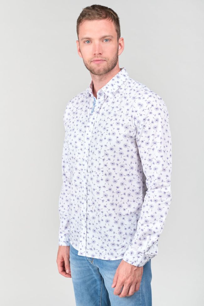White patterned Dabis shirt
