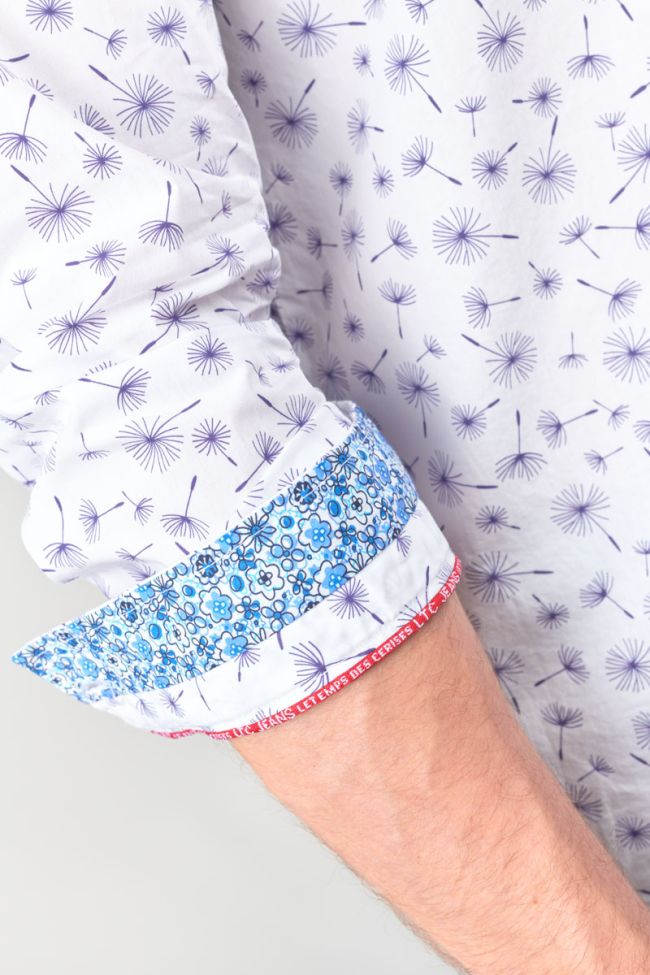 White patterned Dabis shirt