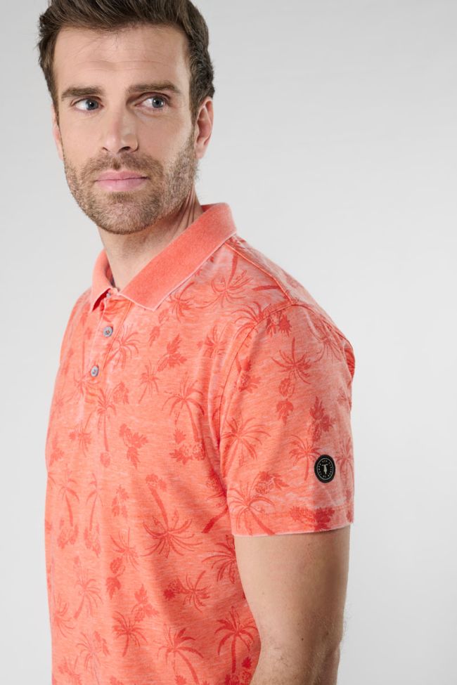 Fezur palm tree polo shirt
