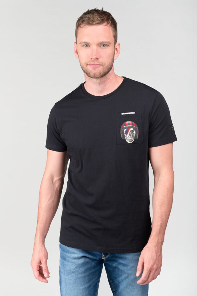 Black printed Holt t-shirt