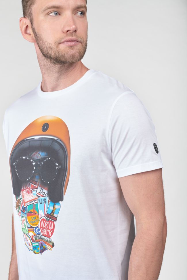 Jake white printed T-shirt