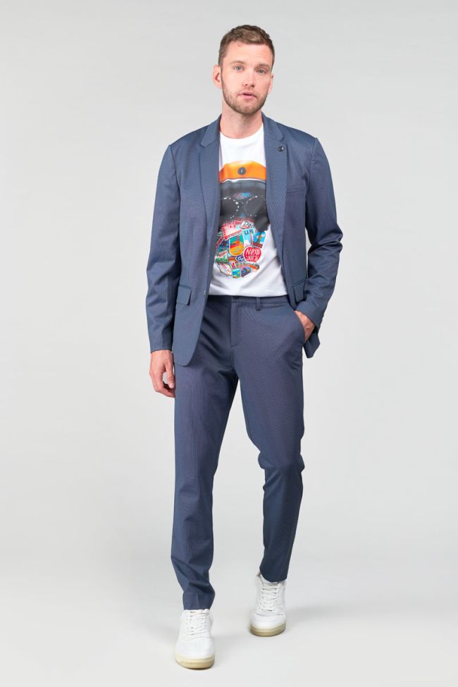 Jake white printed T-shirt