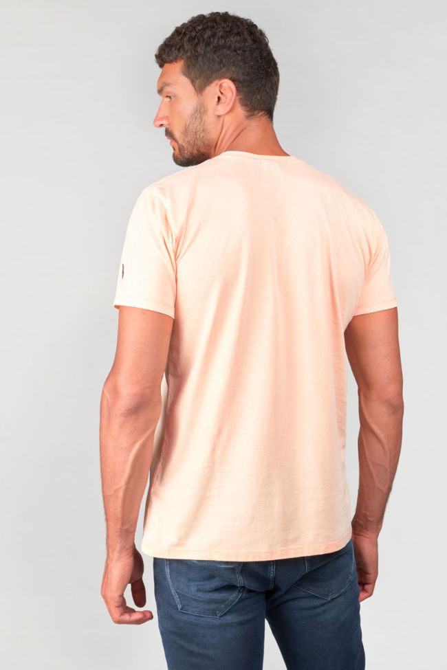 Light orange printed Linetti t-shirt