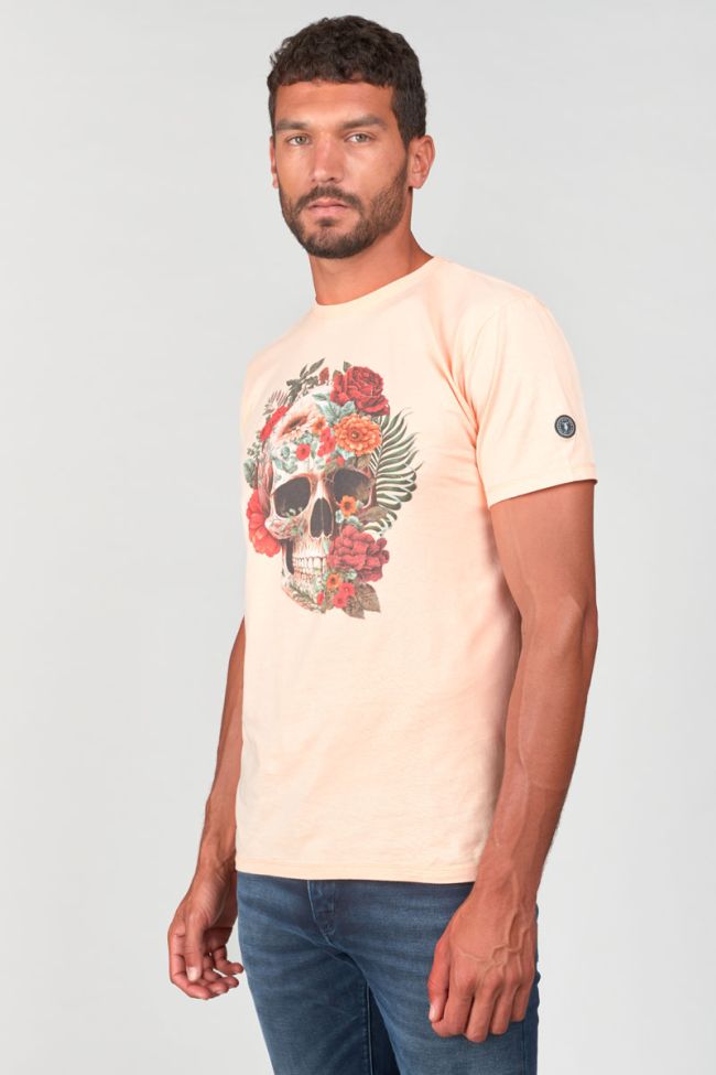 Light orange printed Linetti t-shirt