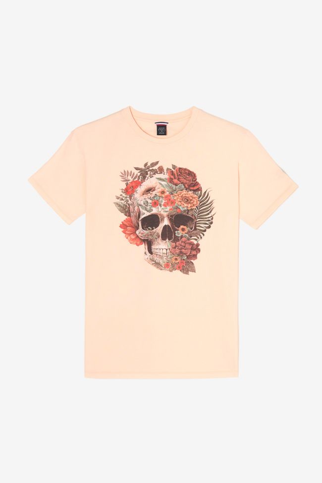 Light orange printed Linetti t-shirt