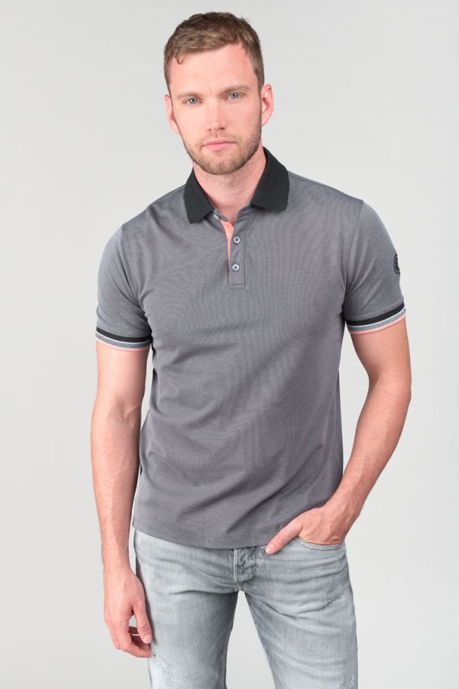 Mise striped polo shirt