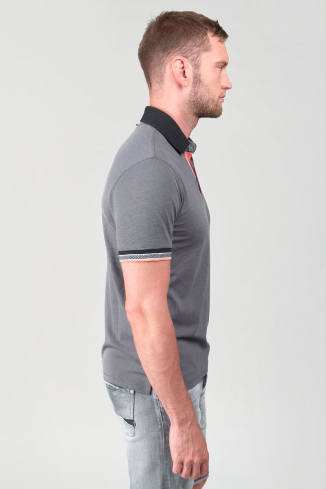 Mise striped polo shirt