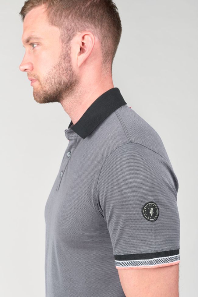 Mise striped polo shirt