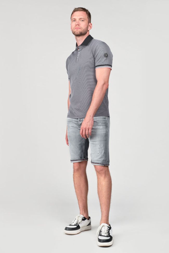 Mise striped polo shirt