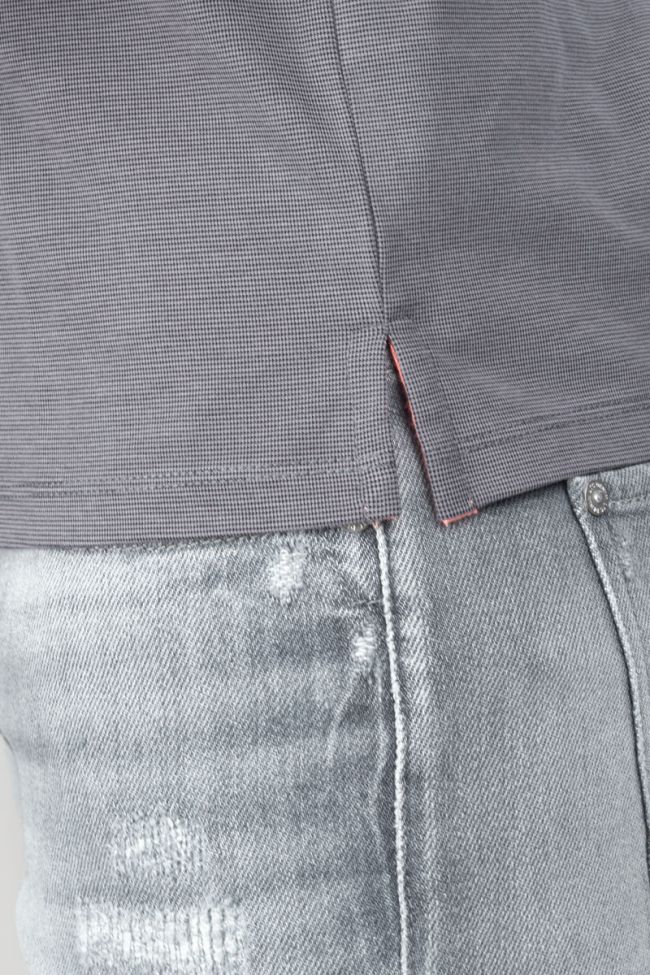 Mise striped polo shirt