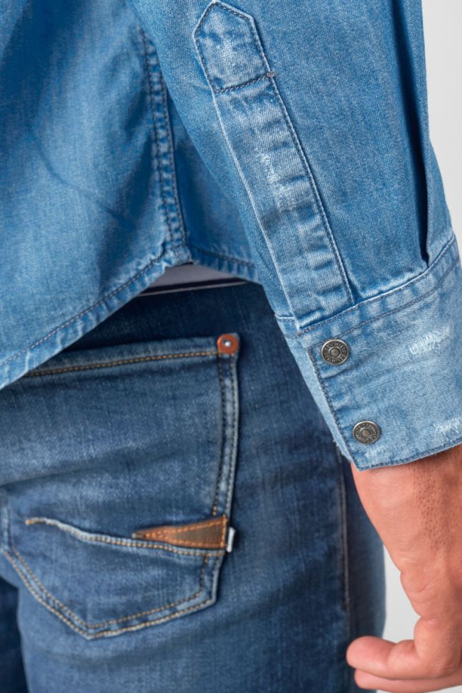 Faded blue denim Pedro shirt