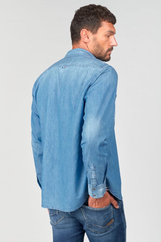 Faded blue denim Pedro shirt