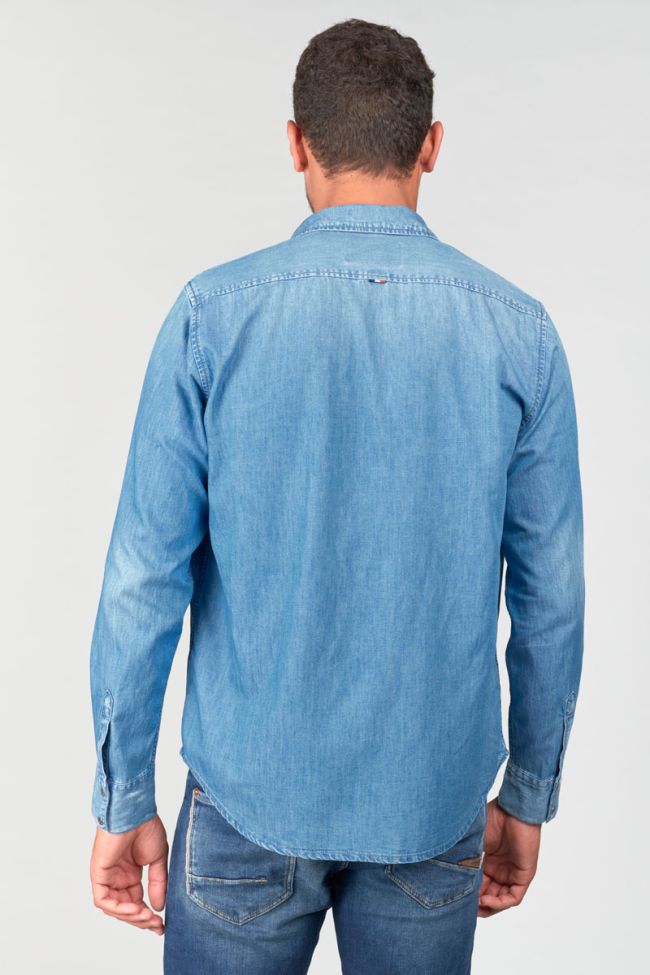 Faded blue denim Pedro shirt