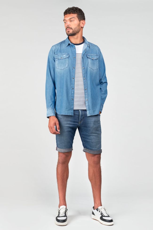 Faded blue denim Pedro shirt
