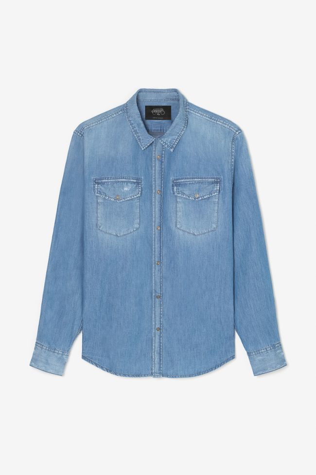 Faded blue denim Pedro shirt