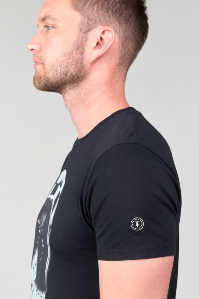 Black printed Peralta t-shirt