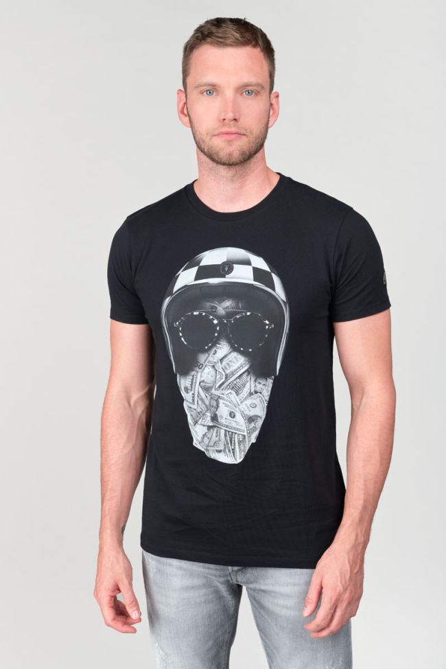 Black printed Peralta t-shirt