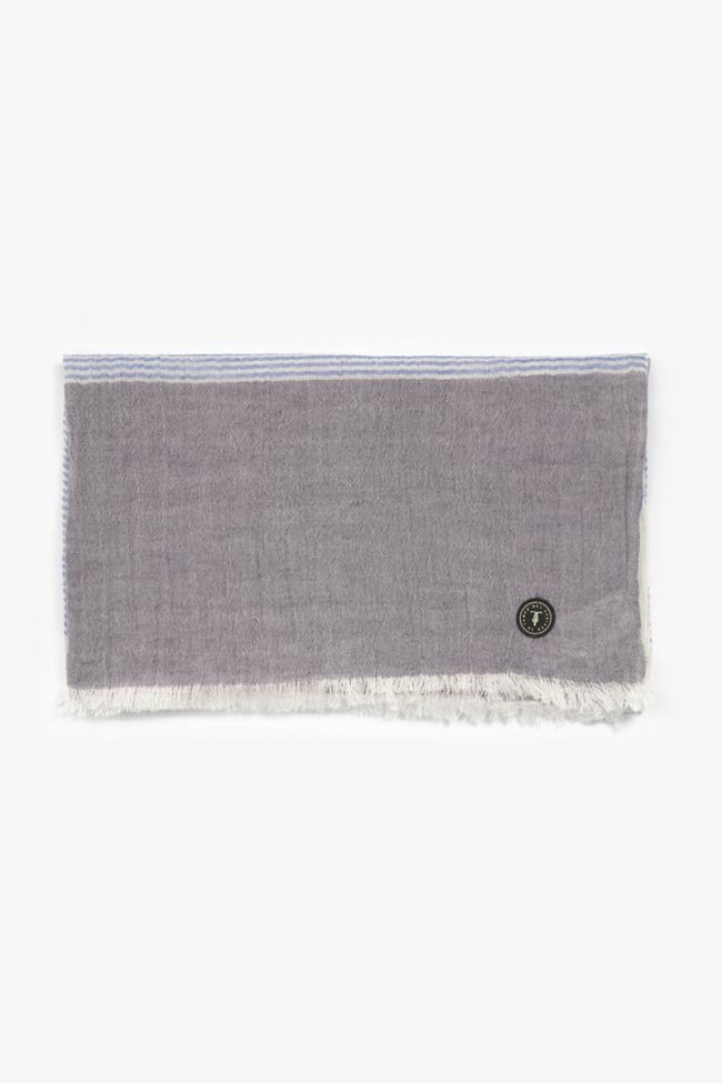 Cream striped Rodel scarf