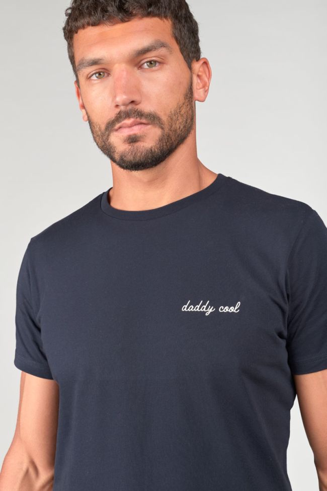 Navy blue printed Scully t-shirt