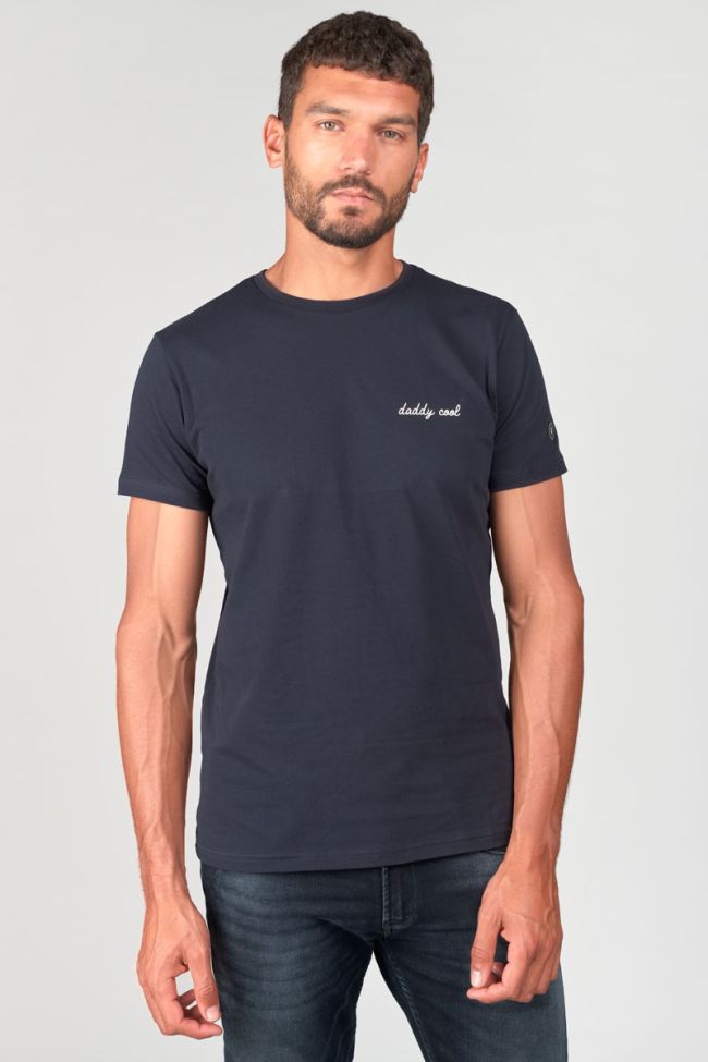 Navy blue printed Scully t-shirt