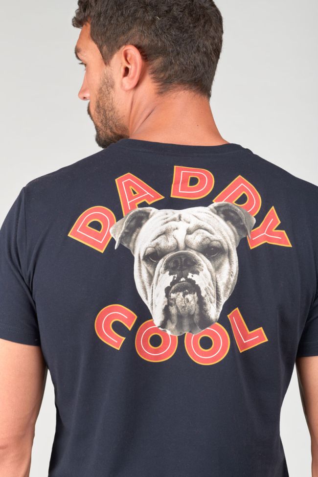 Navy blue printed Scully t-shirt