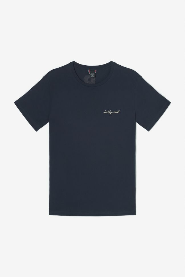 Navy blue printed Scully t-shirt