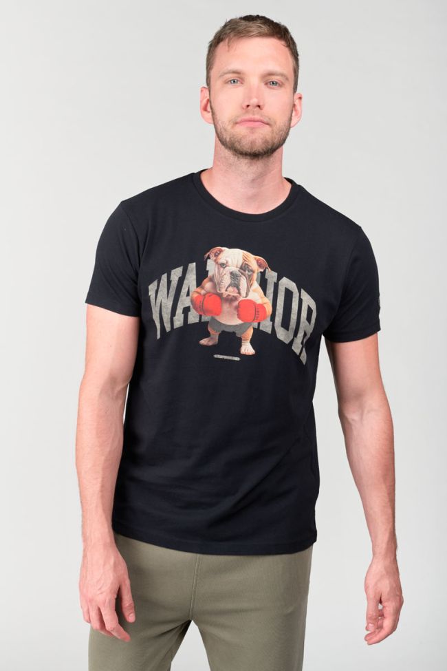 Black printed Wells t-shirt