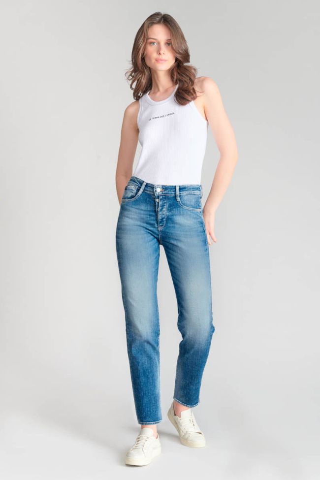 Jeans 400/17 mom Bambino high waist 7/8th blue N°4