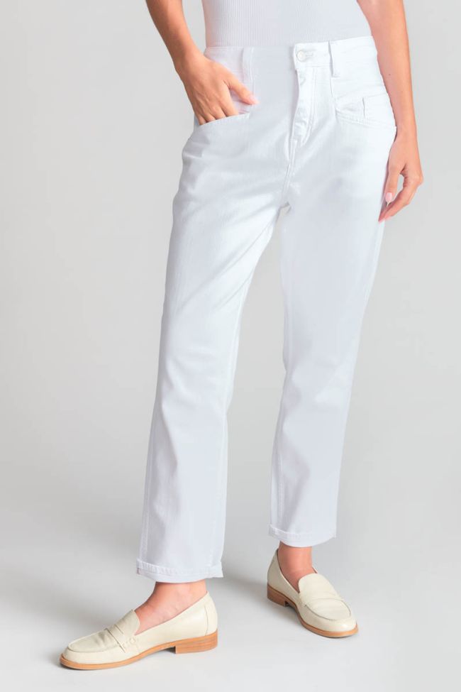 Jeans 400/60 girlfriend Thil high waist white 