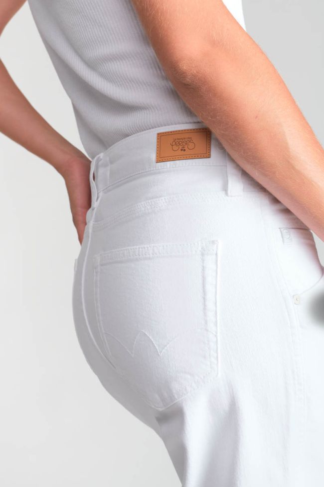 Jeans 400/60 girlfriend Thil high waist white 