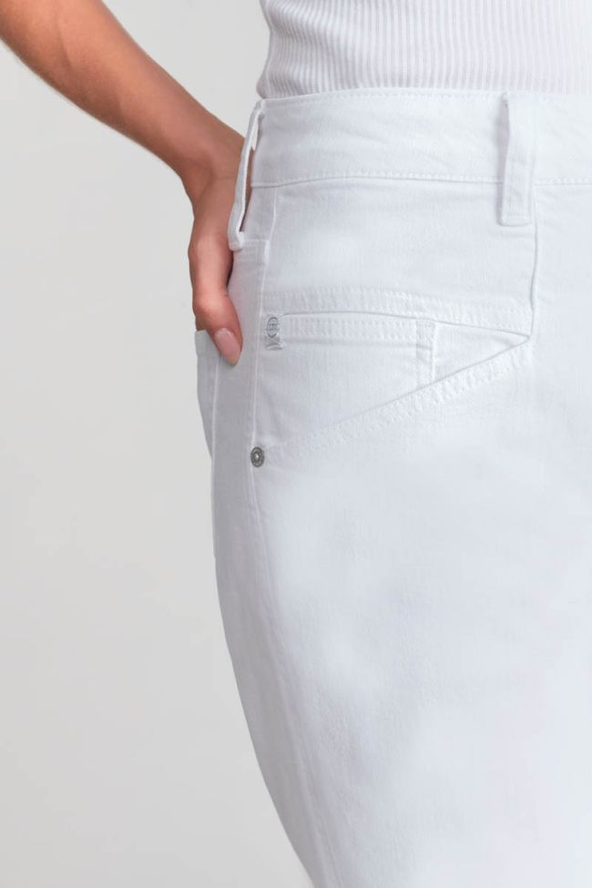 Jeans 400/60 girlfriend Thil high waist white 
