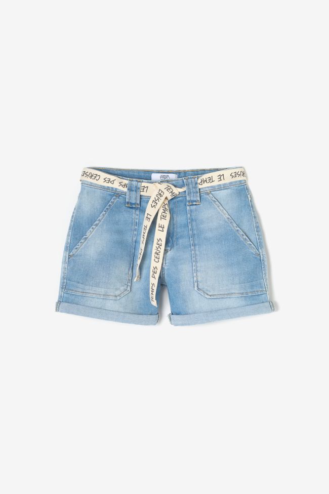 Light blue denim Bloom shorts