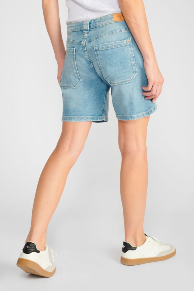 Goudes blue denim shorts