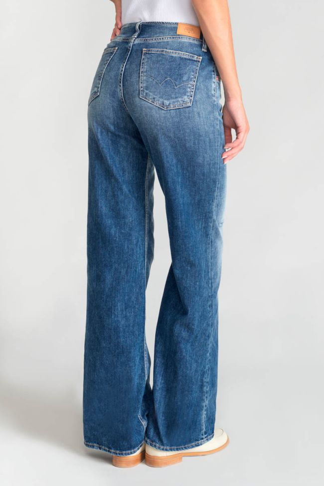 Jeans wide leg Lauryn destroy blue N°3