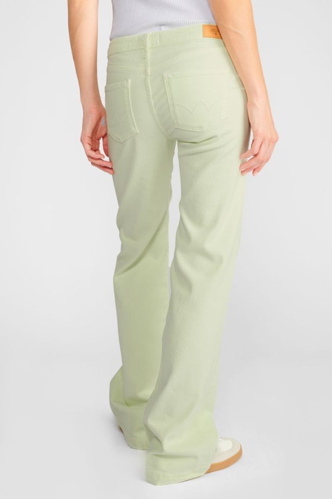 Jeans flare Maes lime