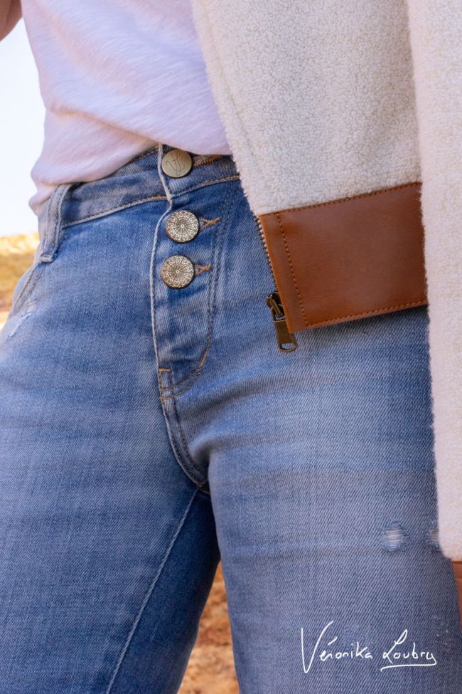 Patricia flare by Véronika Loubry blue jeans N°4