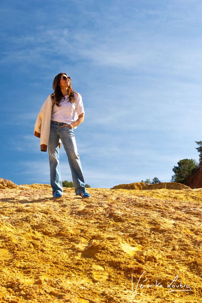 Patricia flare by Véronika Loubry blue jeans N°4