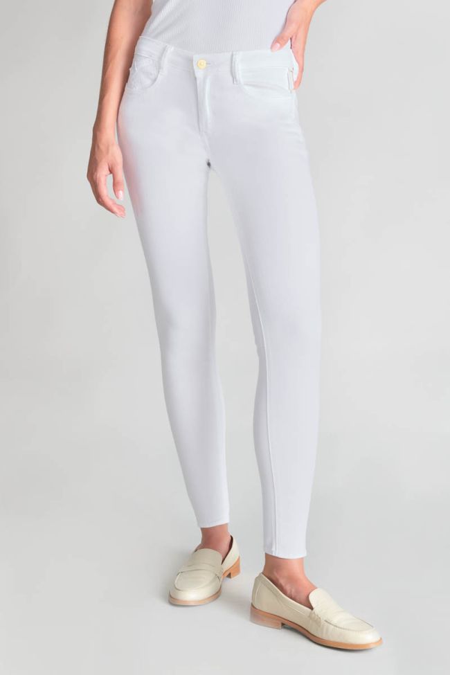Jeans power skinny 7/8th white 